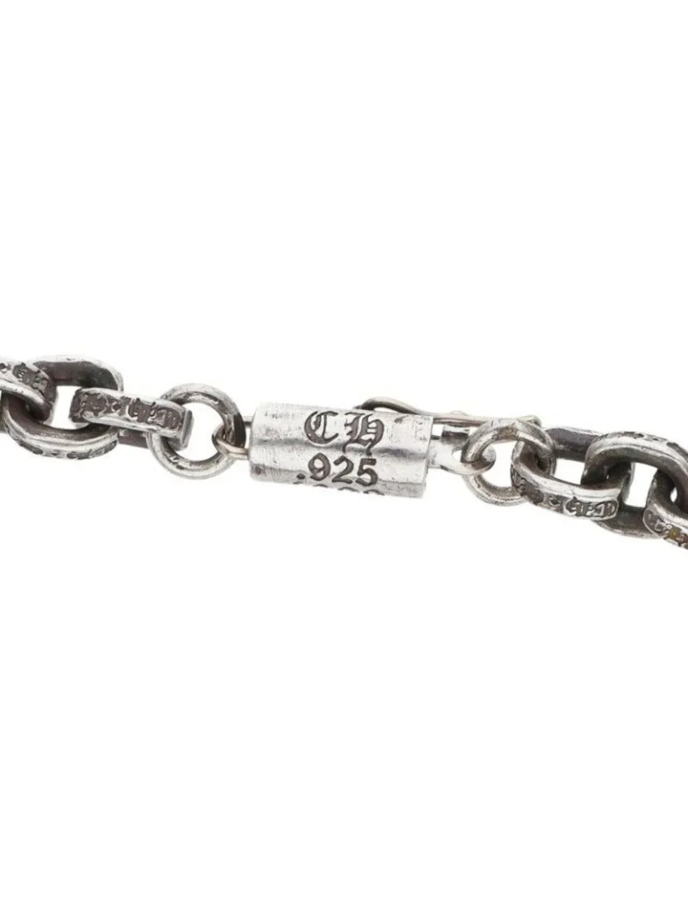 Chrome Hearts Paper Chain Silver Bracelet